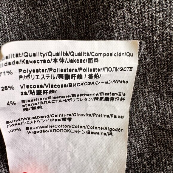 Hugo Boss Slim Fit Stretch Zip-Up Cardigan Sweater Long Sleeve Dark Grey - Picture 9 of 11